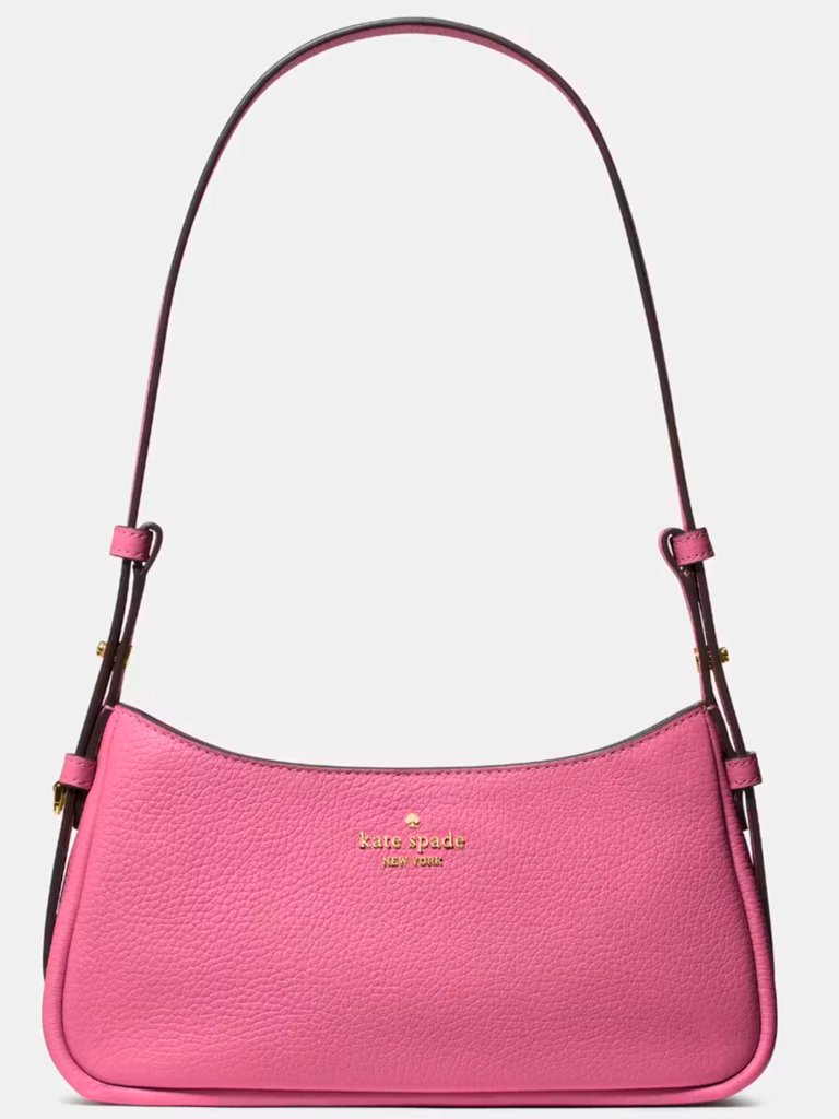 S Kate Spade Juliette Small Shoulder Bag Pink Pebbled Leather Purse Km545 Nwt